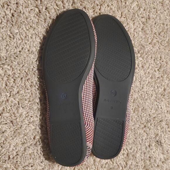 Rothy’s Mirror Stripe flat red white blue Rare Patriotic Special Edition LikeNew - Picture 5 of 5